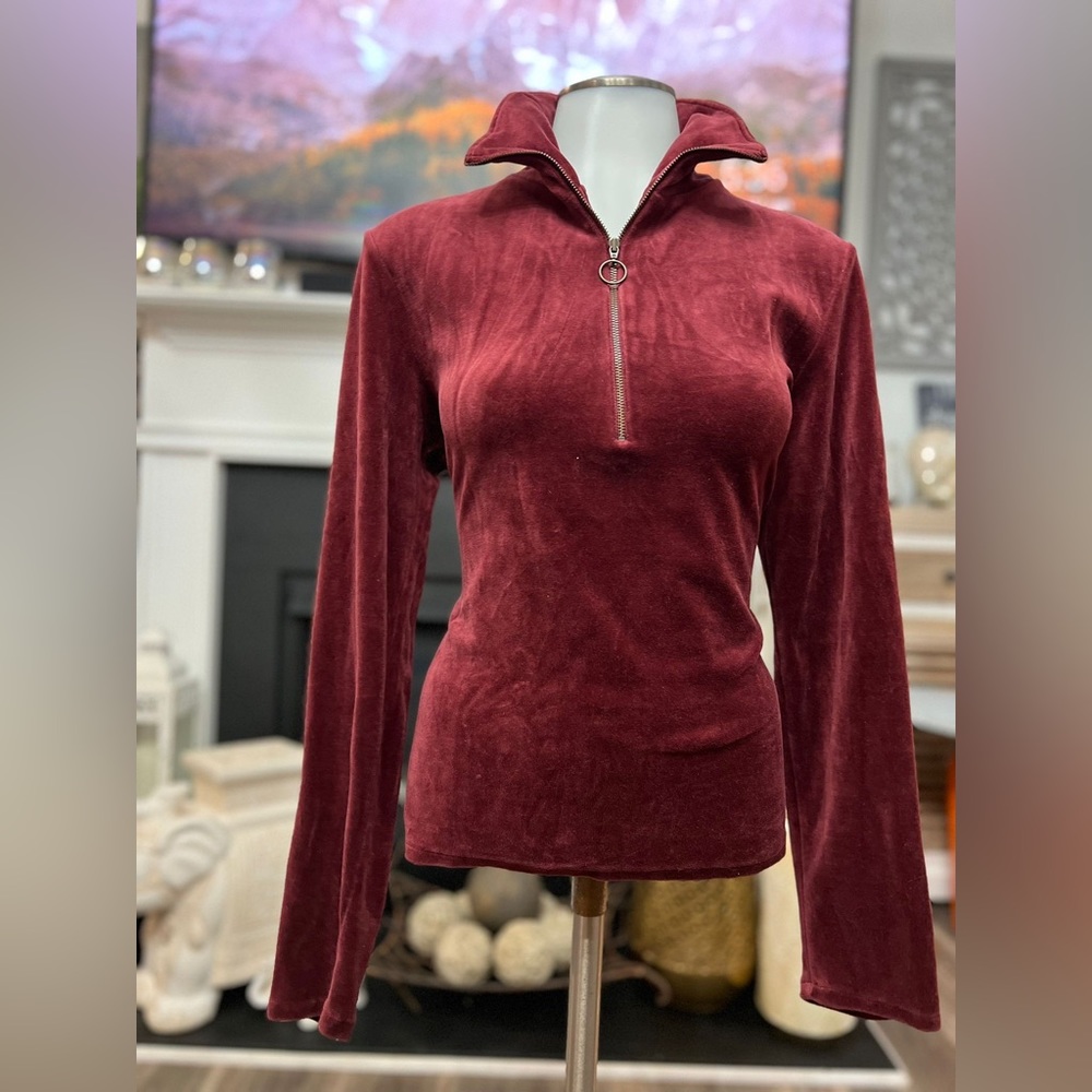 Old Navy Burgundy Large Top - Picture 3 of 5